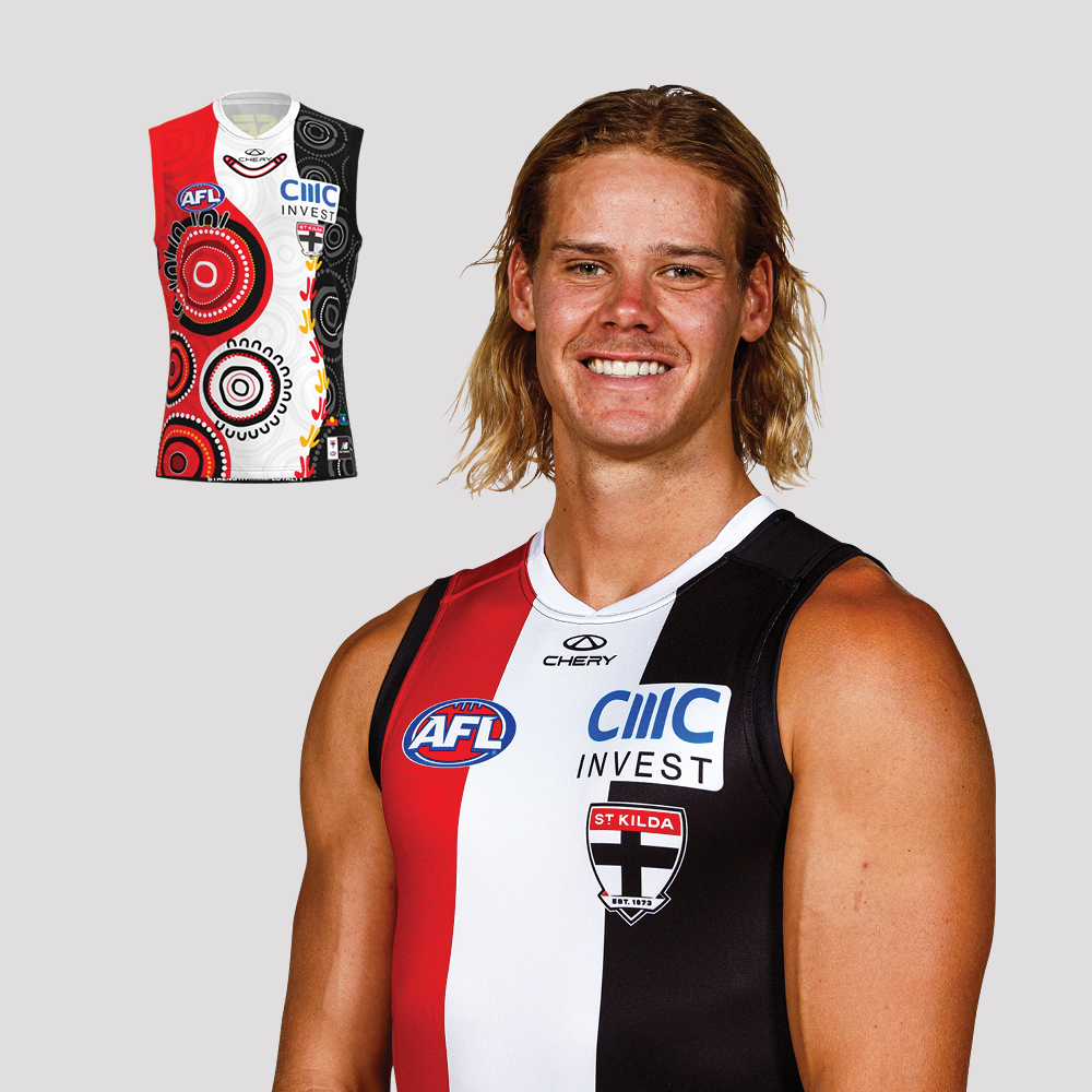 Tom De Koning #21 - 2026 Home Player First Nations Guernsey * Signed 