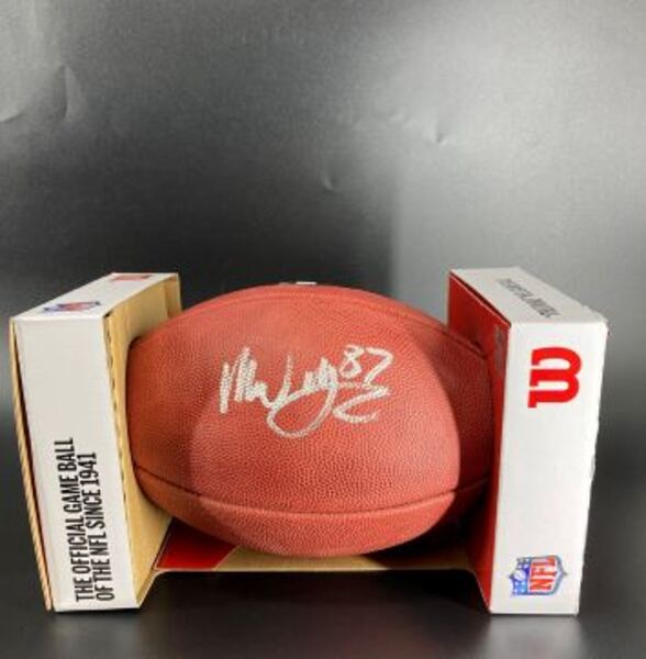 NFL - Raiders Michael Mayer Signed Authentic Football