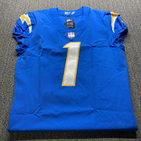 NFL - Chargers Quentin Johnston Signed Authentic Jersey Size 44