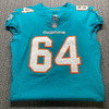 NFL - Dolphins Cameron Tom Game Cut Jersey Size 46