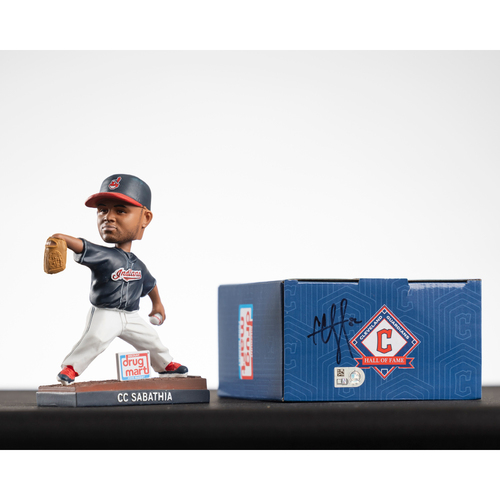 Photo of CC Sabathia Signed Bobblehead