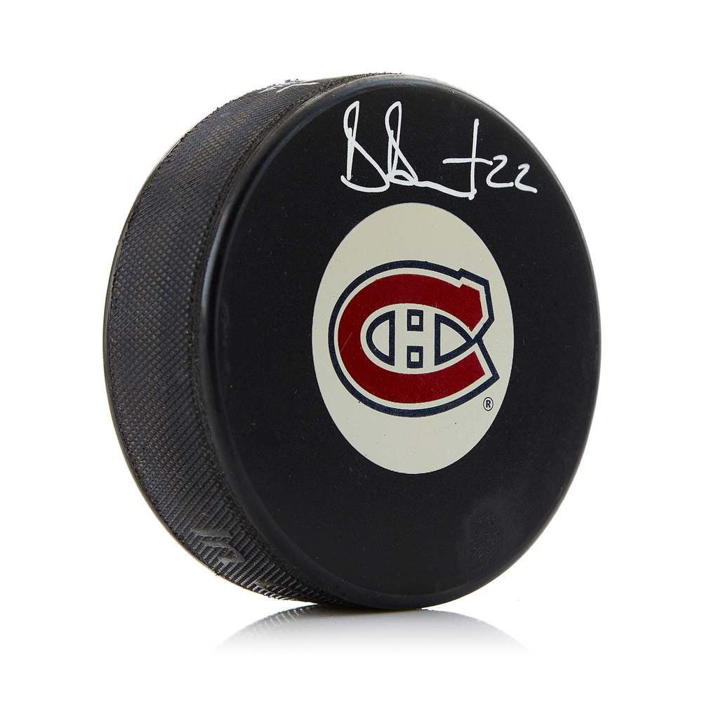 Benoit Brunet Autographed Montreal Canadiens Hockey Puck