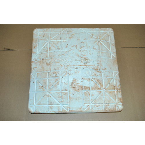 Game-Used Base - 2021 World Series - Houston Astros vs. Atlanta Braves - Game 3 - Second Base - Used Innings 7-9