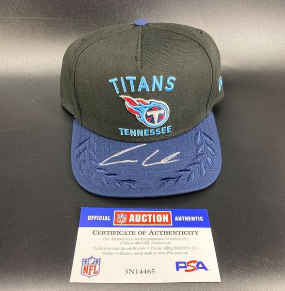 NFL - Titans Cam Ward Signed Hat