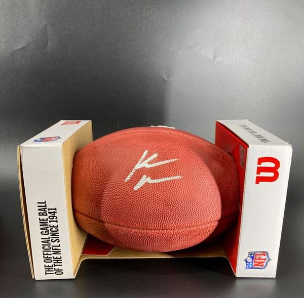 NFL - Saints Kendre Miller Signed Authentic Football