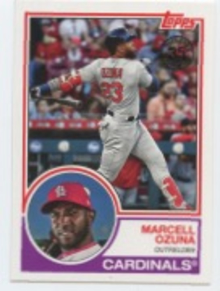 2018 Topps Update '83 Topps #8310 Marcell Ozuna