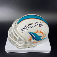 Dolphins - Anthony Fasano Signed Mini Helmet
