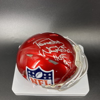 HOF - Cowboys Randy White Signed NFL Shield Mini Helmet with ""...