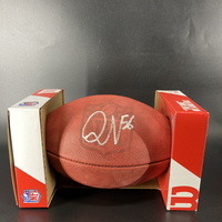 NFL - Colts Quenton Nelson Signed Authentic Football with Pro Bowl Logo
