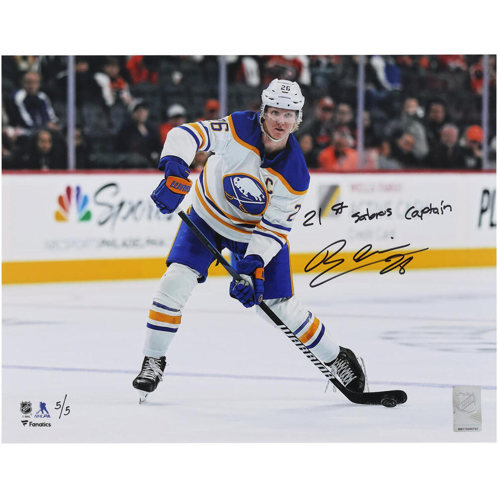 Rasmus Dahlin Buffalo Sabres Autographed 11