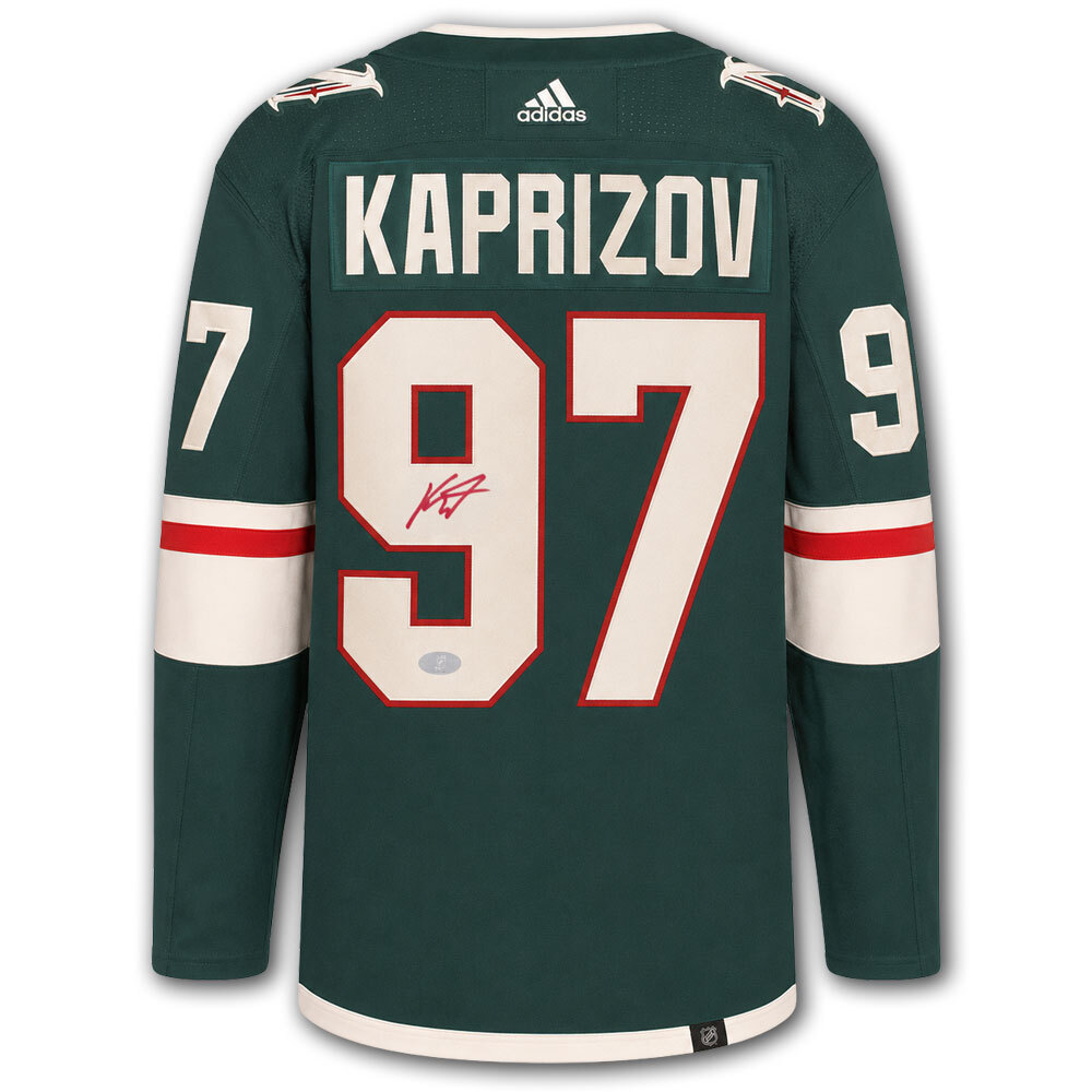 Kirill Kaprizov Autographed Minnesota Wild Adidas Pro Jersey