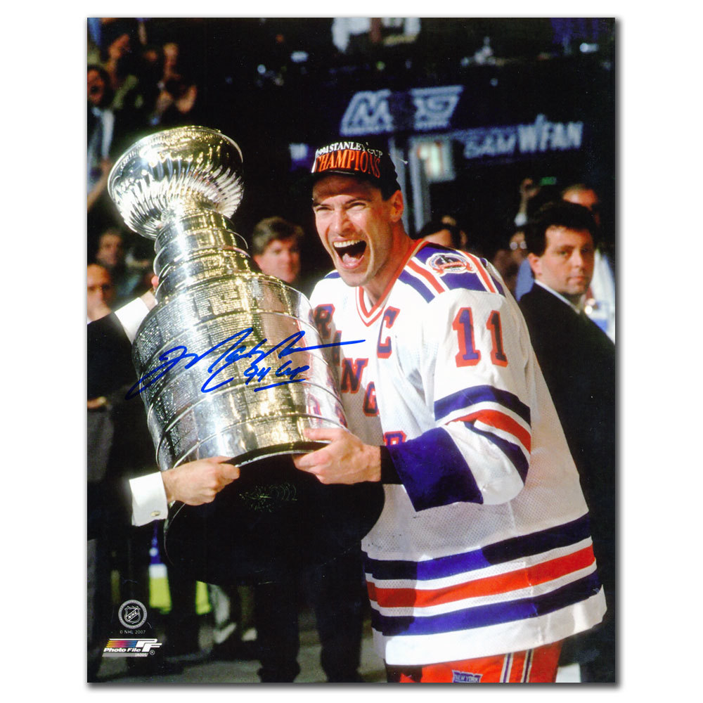 Mark Messier New York Rangers 1994 STANLEY CUP Autographed 16x20