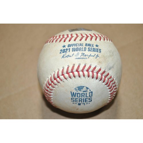 2021 World Series - Houston Astros vs. Atlanta Braves - Game 3 - Pitcher: Ian Anderson, Batter: Yordan Alvarez (Fly Out) - Top 1
