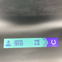 NFL - Colts Jonathan Taylor Special Edition 2022 Pro Bowl Nameplate 2 of 3