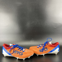 MCMC - Giants Dante Miller Signed Custom Cleats 2024 Season Size 12 Supp...