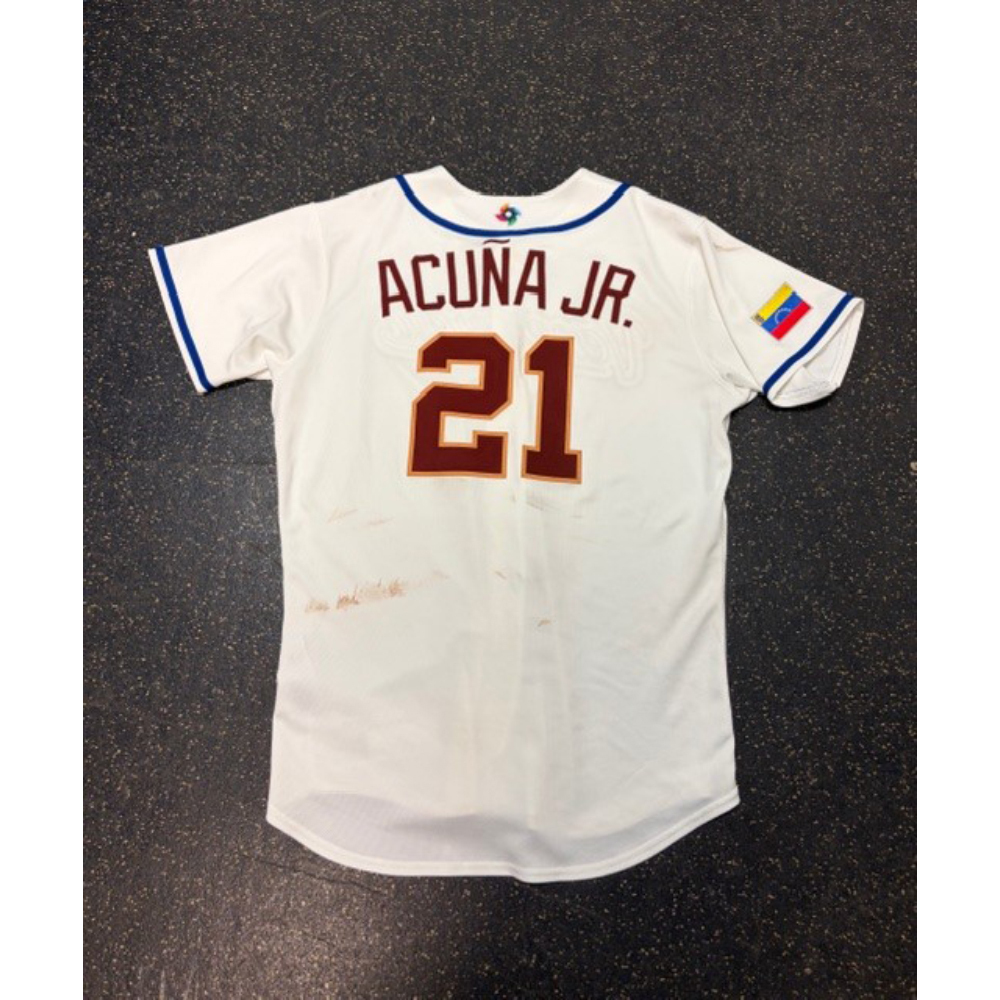 2026 World Baseball Classic - Venezuela Game-Used Jersey - Ronald