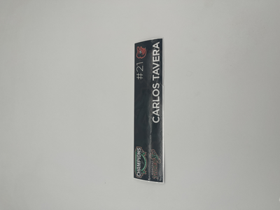 Photo of 2024 Locker Tag Carlos Tavera #21