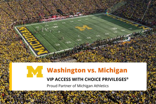 Photo of Washington vs. Michigan | October 18, 2025 (2 VIP passes)