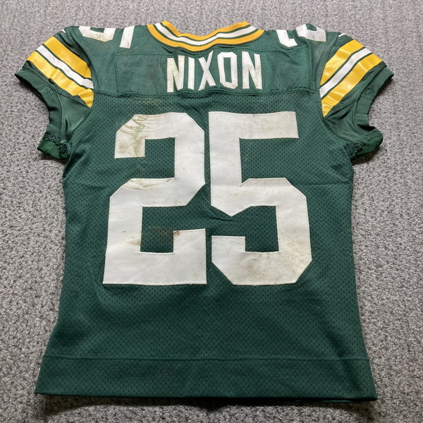 Sao Paulo Game - Packers Keisean Nixon Game Worn Jersey 9.6.24 Size 44 w...