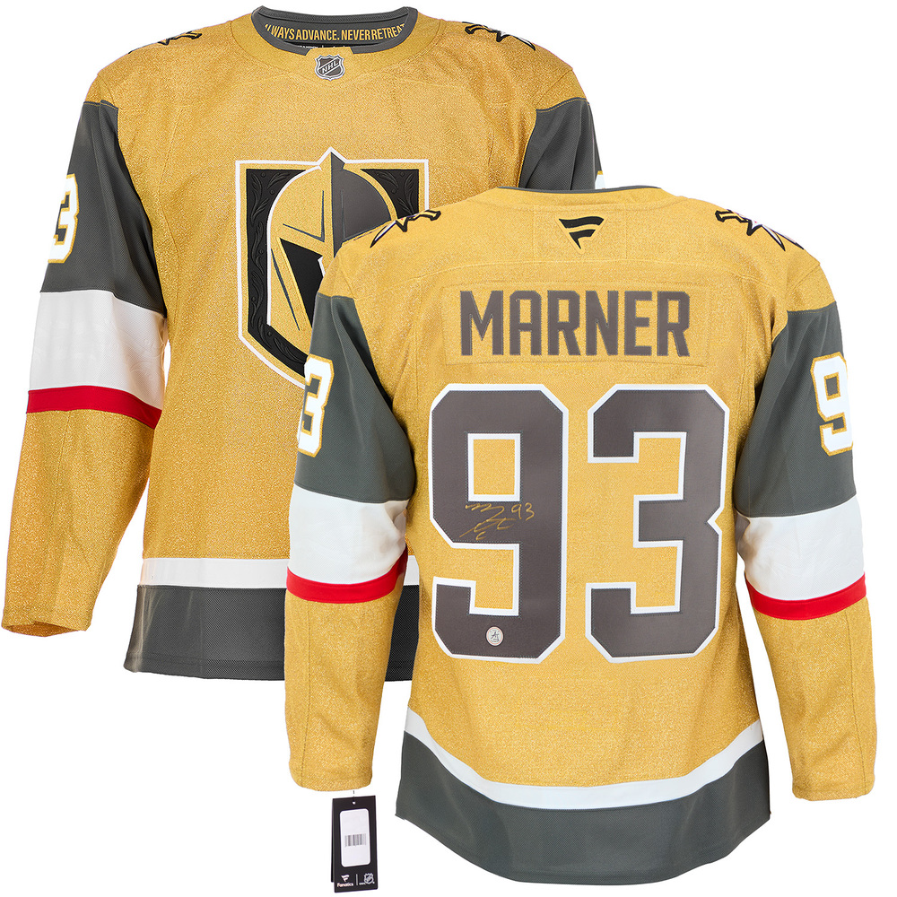 Mitch Marner Autographed Vegas Golden Knights Fanatics Premium Jersey