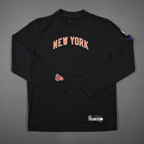 Image of Fournier, Evan - Game-Issued City Edition Long-Sleeved Shooting Shirt - 2022-23 NBA Season