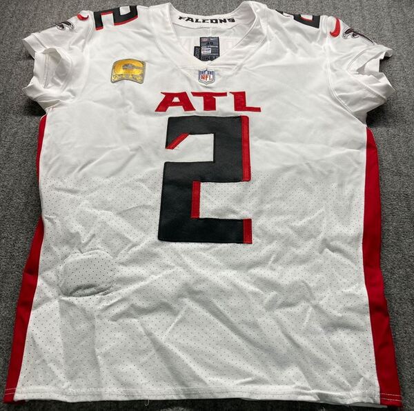 STS - Falcons Matt Ryan Game Used Jersey (11/8/20) Size 46 w/ Captains P...