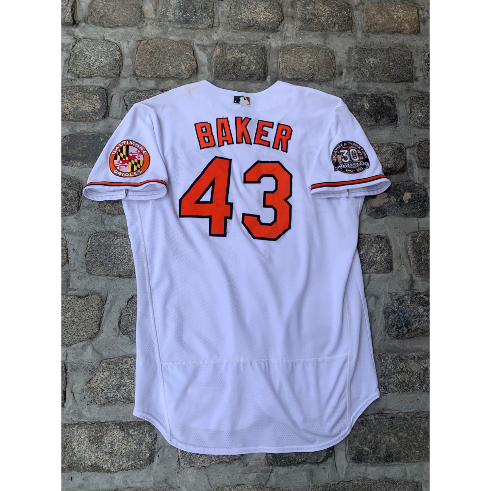 Bryan Baker Jersey GameUsed (10/3/22 vs. Blue Jays) Baltimore
