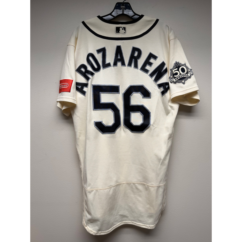 Randy Arozarena Game Used Steelheads Jersey - 4/19/26 vs. TEX: 2-5