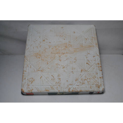Photo of Game-Used Base - 5/2/26 vs CLE - 3rd Base - Innings 3-5 - Jose Ramirez 300th Career Stolen Base