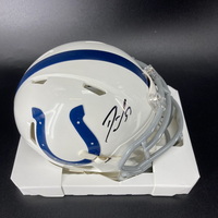 Colts - Darius Leonard Signed Mini Helmet