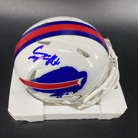 NFL - Bills Connor McGovern Signed Mini Helmet