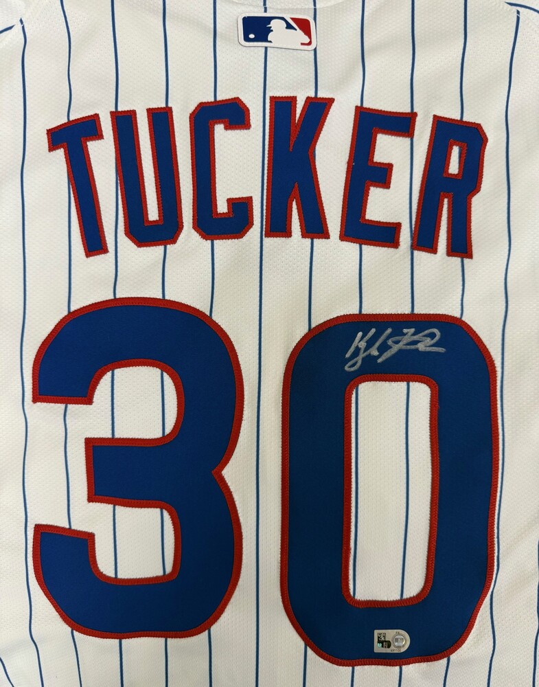 Kyle Tucker Autographed Cubs Authentic Jersey | MLB Auctions