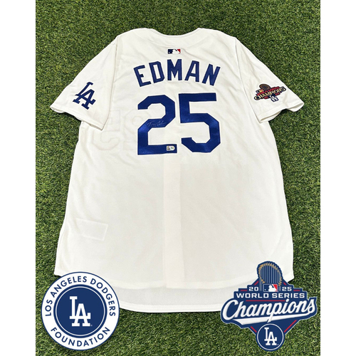 Tommy Edman MLB Authenticated Autographed 2026 Dodgerfest Worn