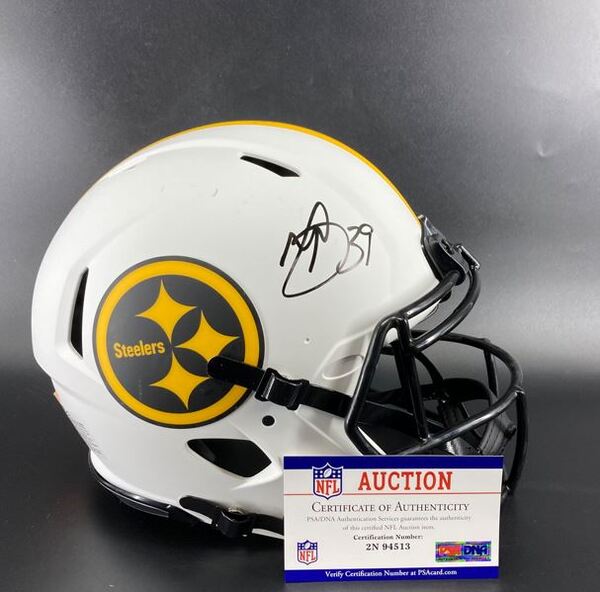NFL - Steelers Minkah Fitzpatrick Signed Authentic Lunar Eclipse Speed H...