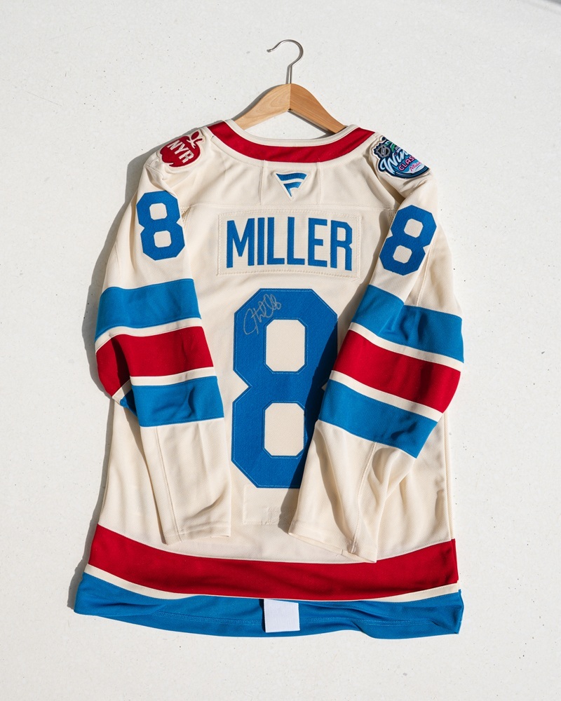 JT Miller Autographed 2026 Winter Classic Jersey - New York Rangers