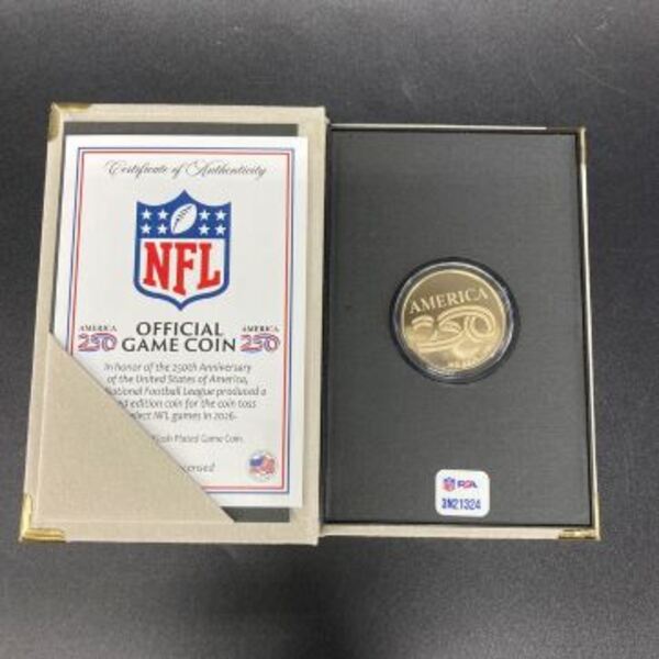 NFL - Game Issued America 250 Coin