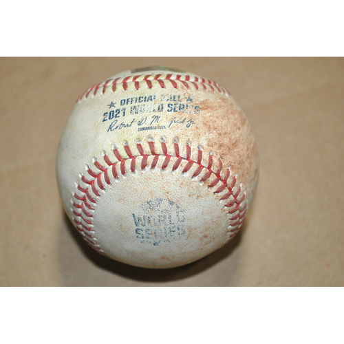 2021 World Series - Houston Astros vs. Atlanta Braves - Game 5 - Pitcher: Framber Valdez, Batter: Jorge Soler (Single) - Bottom 1
