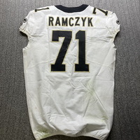 STS - Saints Ryan Ramczyk Game Worn Jersey (11/27/22) Size 48 With Capta...