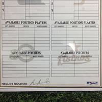 Beautiful 66 Blank Lineup Card Baseball