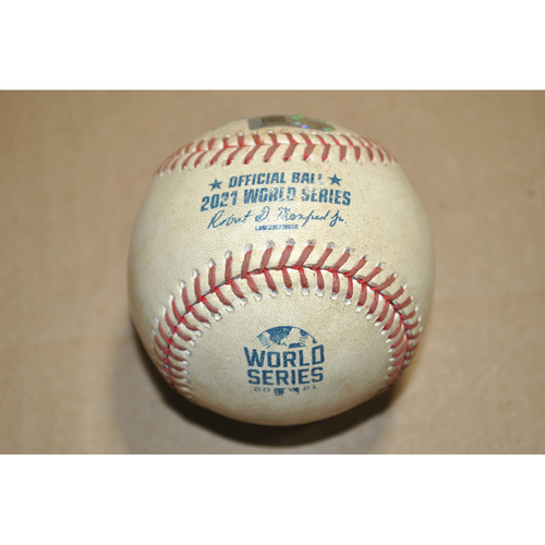 2021 World Series - Atlanta Braves vs. Houston Astros - Game 1 - Pitcher: Will Smith, Batter: Jose Altuve (Grounds Into Force Out) - Bottom 9