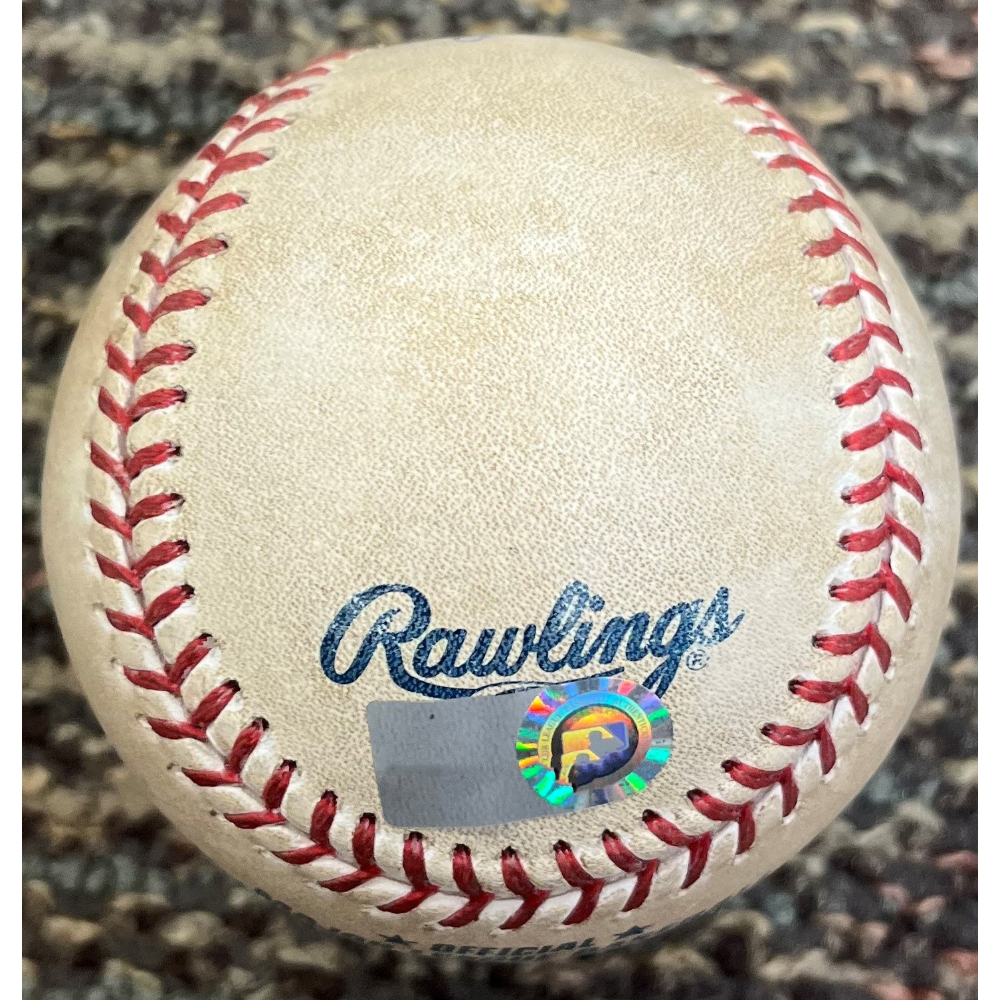 Game-Used Baseball: Max Scherzer Autographed Pitched Baseball with