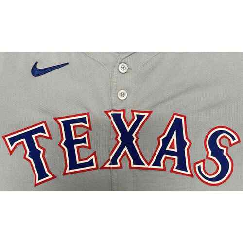 Kirby Yates #39 Texas Rangers Game-Used Road Jersey (MLB