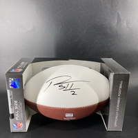 NFL - Broncos Patrick Surtain Signed Panel Ball with Pro Bowl Logo