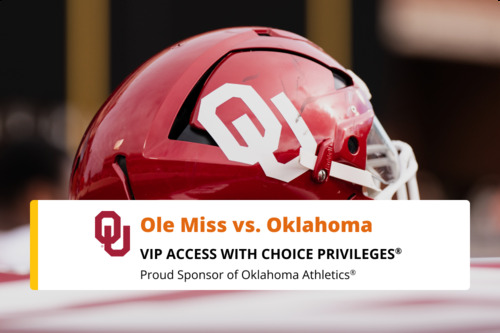 Photo of Ole Miss vs. Oklahoma | October 25, 2025 (2 VIP passes)