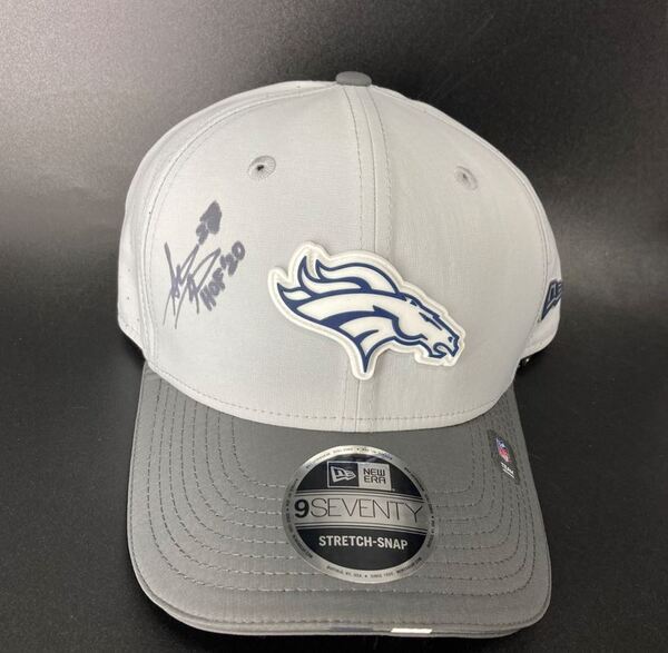 HOF - Broncos Steve Atwater Signed Hat