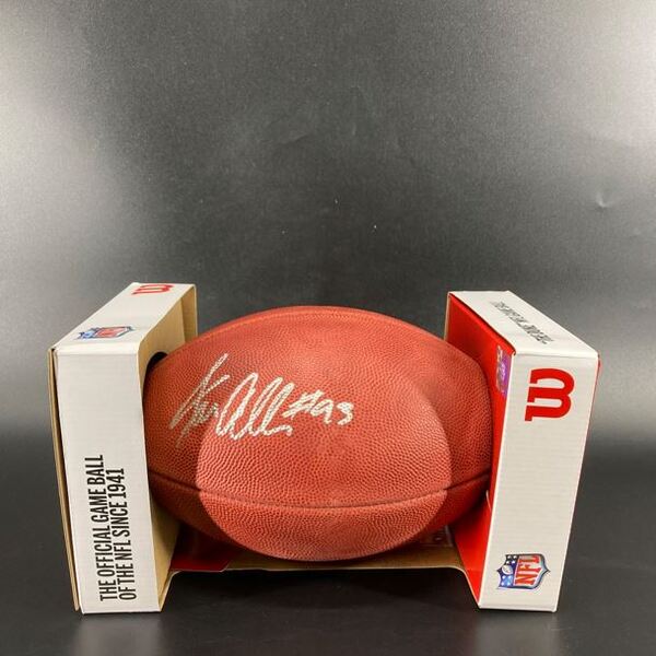 NFL - Vikings Jonathan Allen Signed Authentic Football