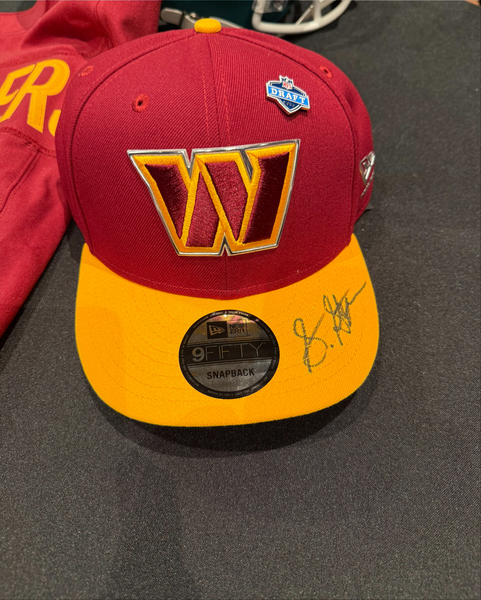 Sonny Styles  Autographed Commanders Draft Hat - 1st official signed tea...
