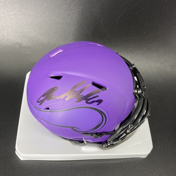 HOF - Vikings Jared Allen Signed Mini Helmet