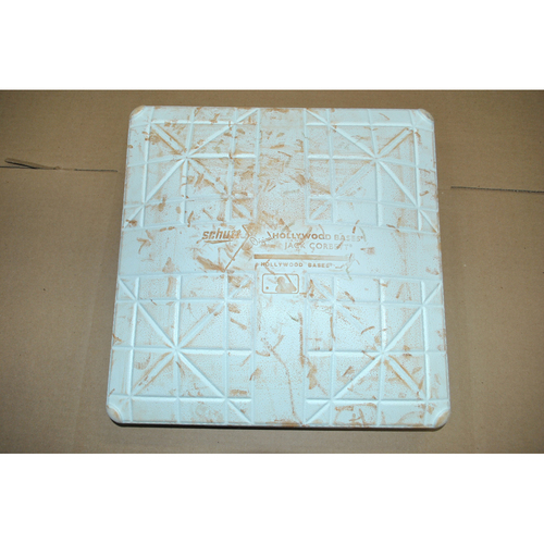 Game-Used Base - 2021 World Series - Atlanta Braves vs. Houston Astros - Game 1 - Third Base - Used Innings 7-9