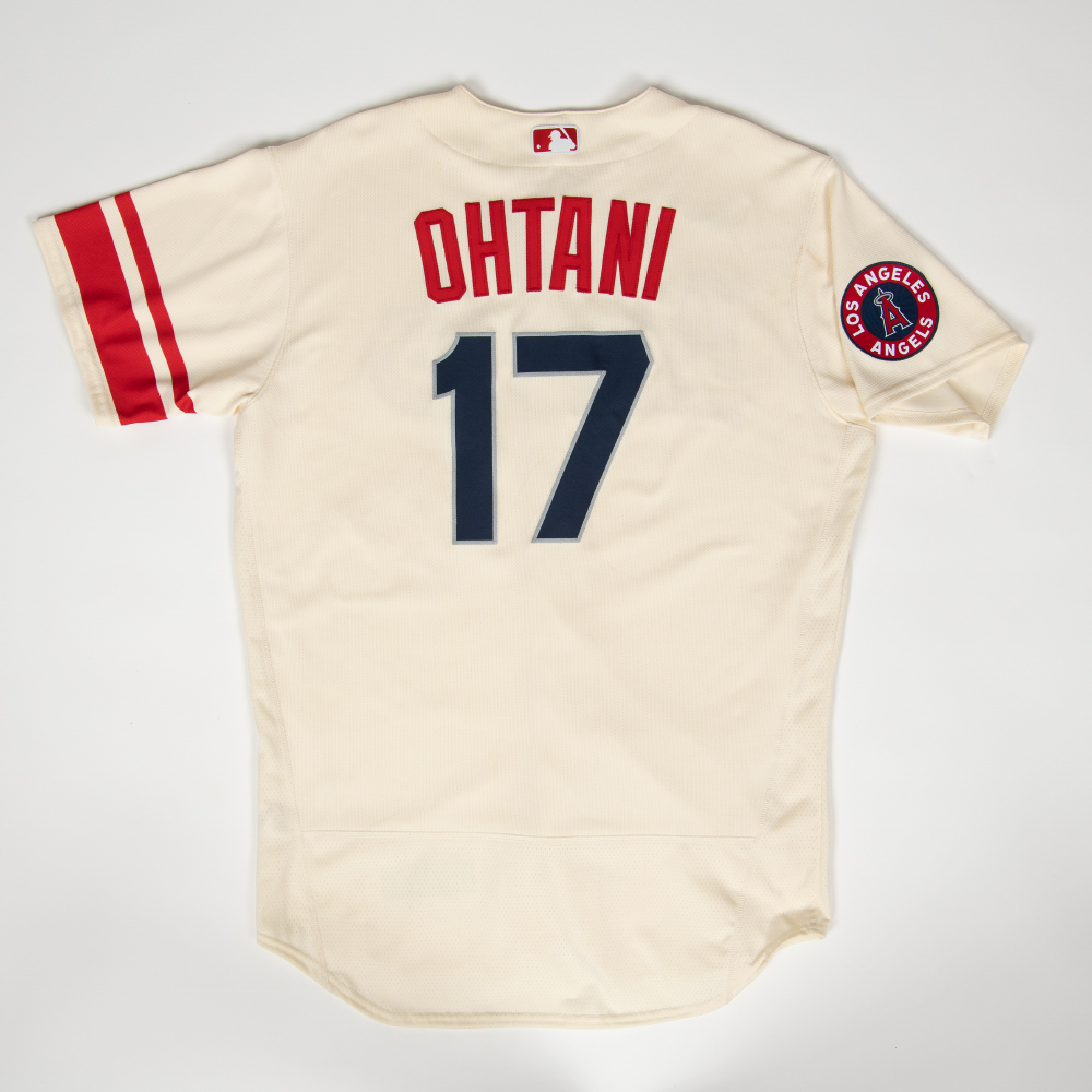 2022 Shohei Ohtani City Connect Game Used Jersey - (6/11/22 vs NYM